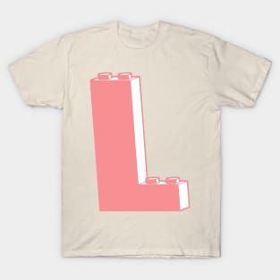 THE LETTER L, Customize My Minifig T-Shirt